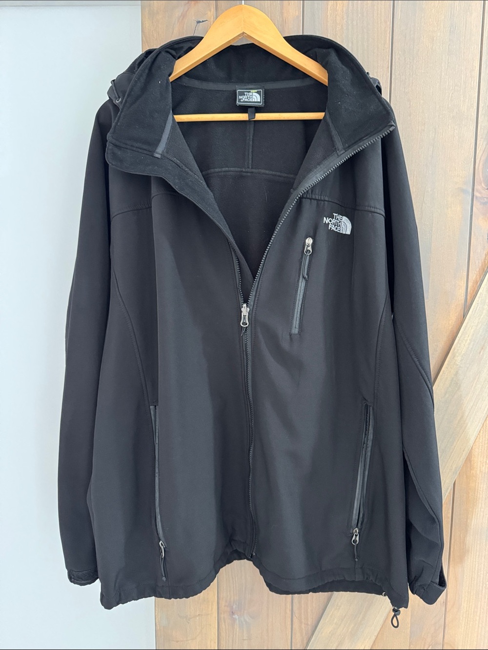 The North Face Summit Series Black Hooded Lightweight Jacket